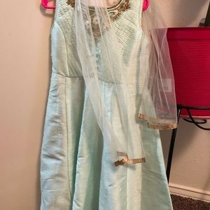 Toddler girl original Indian dress